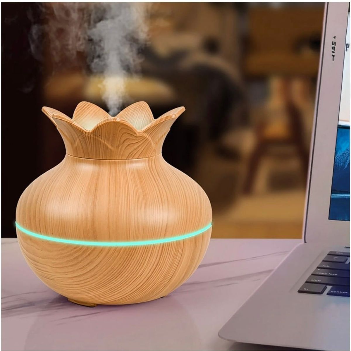 GENERICO - Humidificador Difusor Aromaterapia Luz LED