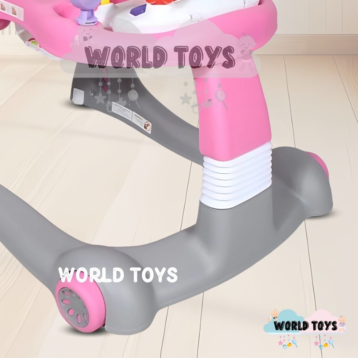 BABY - Andador Musical «BILON II» Edición Limitada Pink