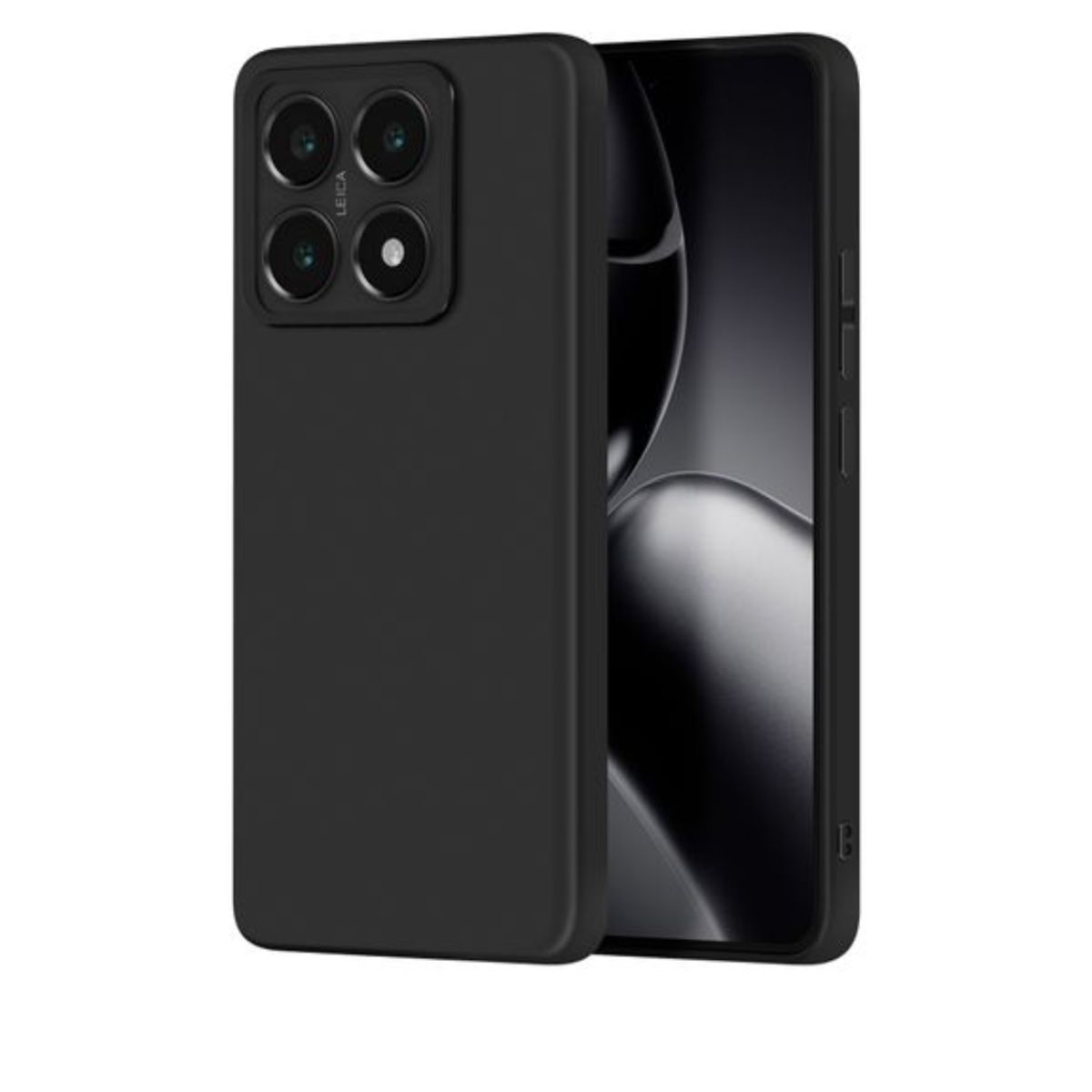 CASE - CASE SILICONA PARA MI 14T PRO XIAOMI  - NEGRO