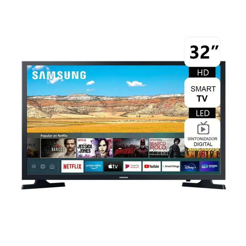 SAMSUNG - TV SAMSUNG 32 HD SMART UN32T4202AG