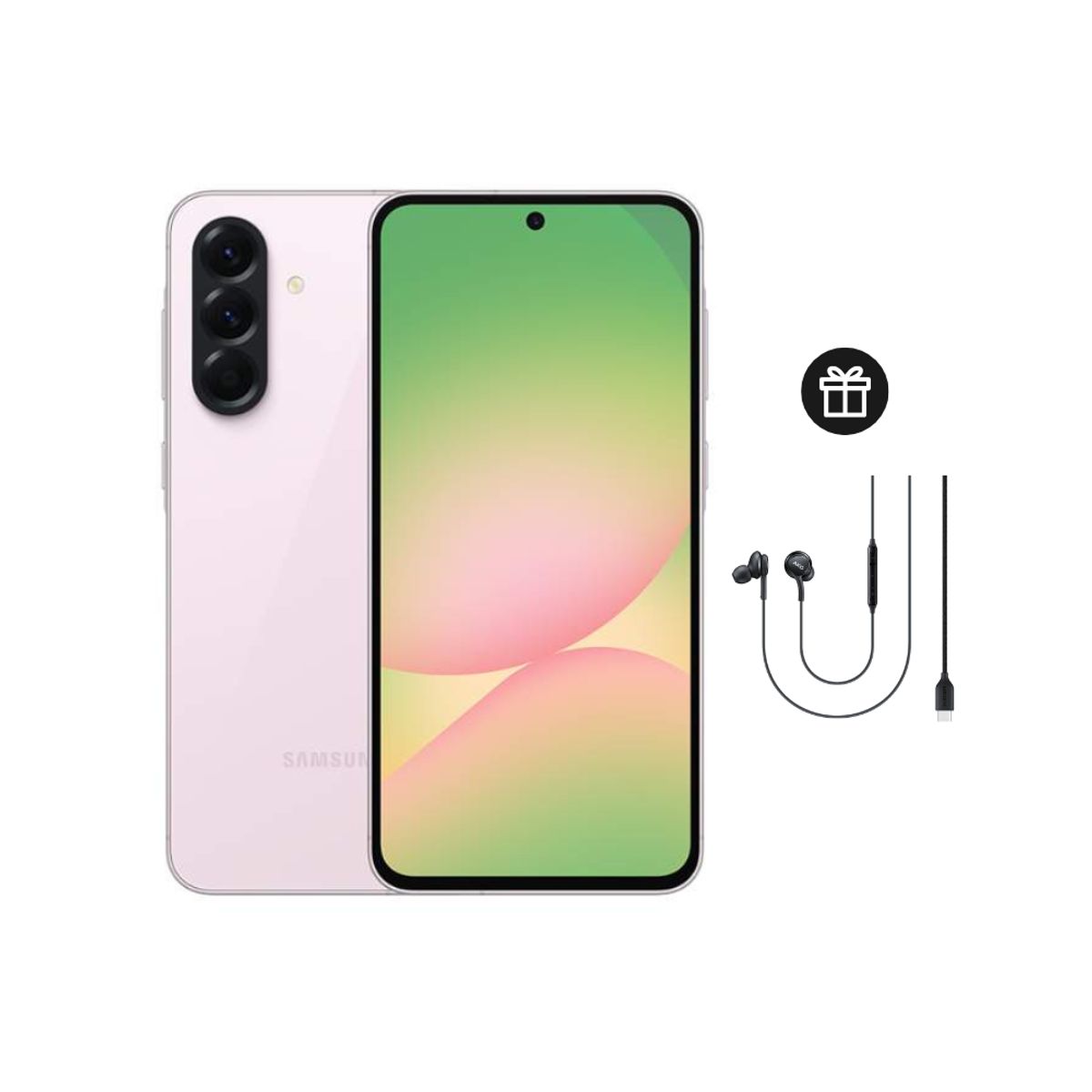 SAMSUNG - Celular Samsung Galaxy A56 256GB Light Pink + Audífonos Tipo C