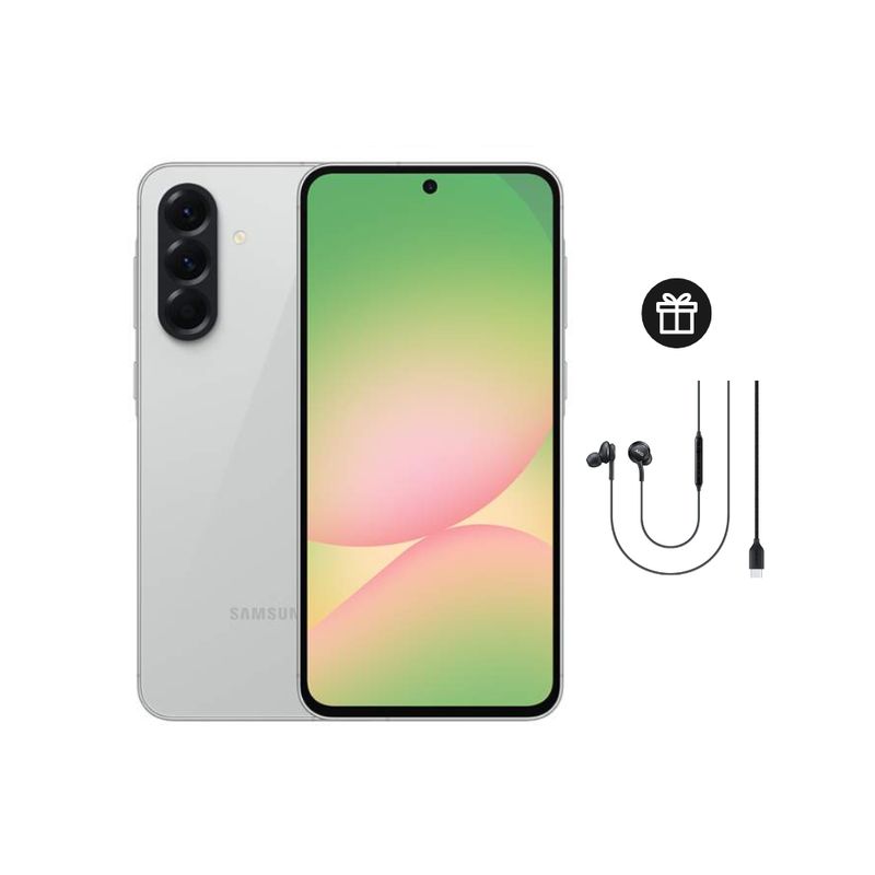 SAMSUNG - Celular Samsung Galaxy A56 256GB Gray + Audífonos Tipo C