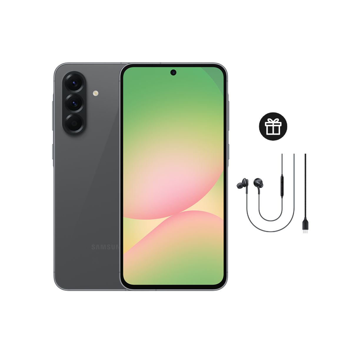 SAMSUNG - Celular Samsung Galaxy A56 256GB Black + Audífonos Tipo C