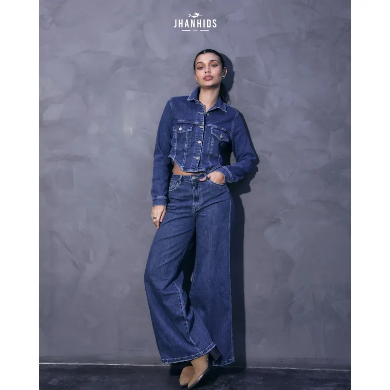 JHAN HIDS - Wide leg pant Modelo Lisette