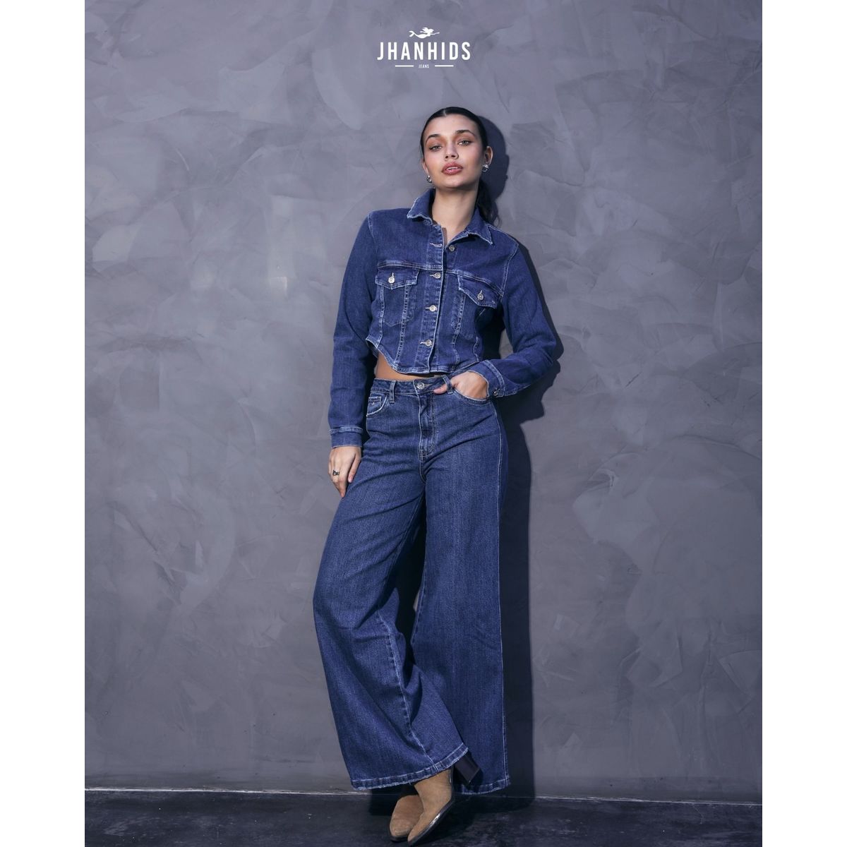 JHAN HIDS - Wide leg pant Modelo Lisette