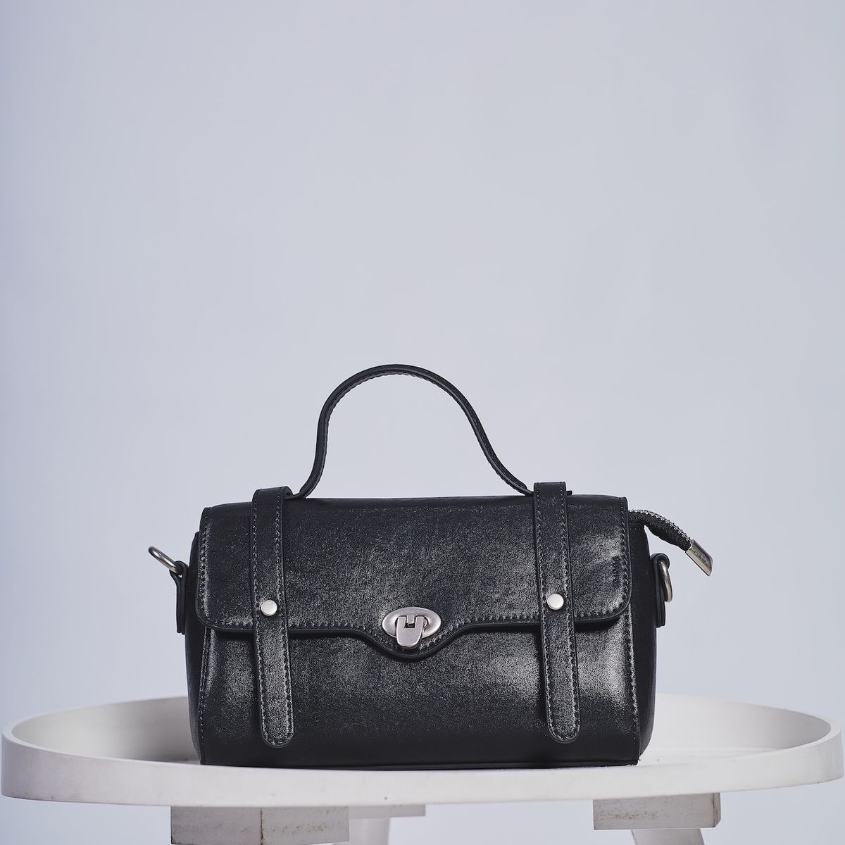 PIPPA PERU - Cartera Ravello  Negro Brillante - Pippa