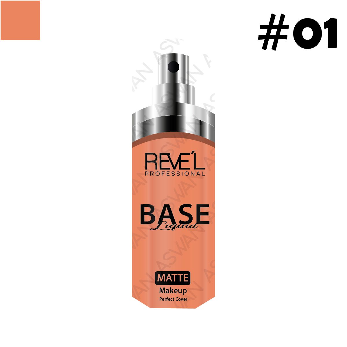 REVE'L PROFESSIONAL - Foundation Liquid Matte 01 - REVE´L