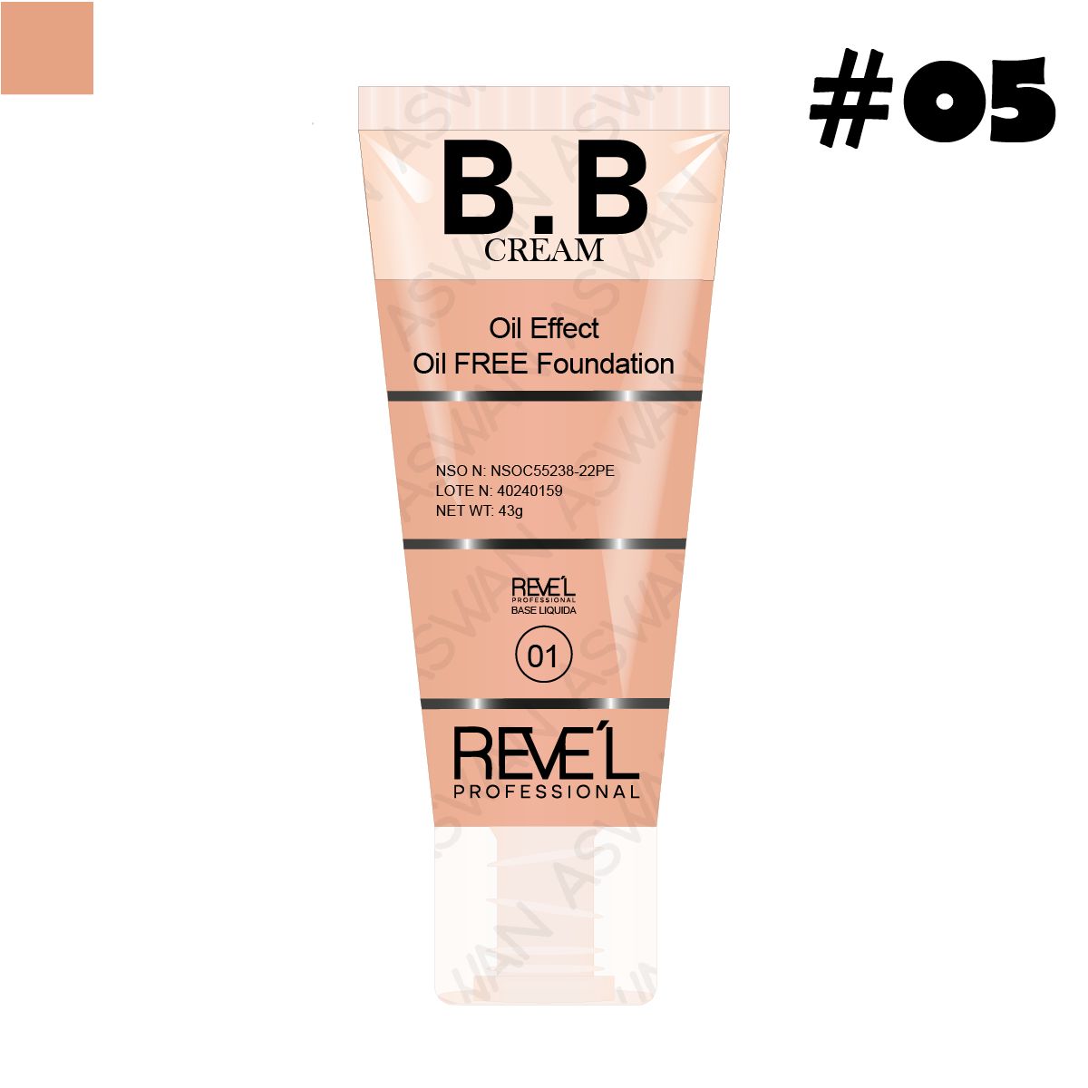 REVE'L PROFESSIONAL - BB Cream  Matte 05 - REVE´L