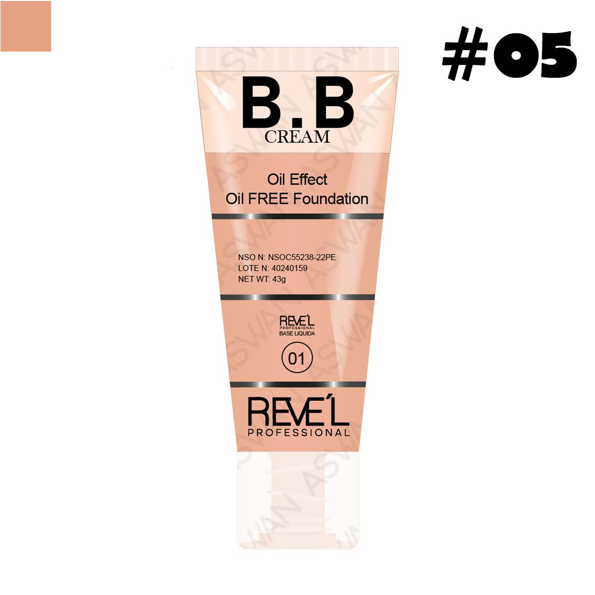 REVE'L PROFESSIONAL - BB Cream  Matte 05 - REVE´L