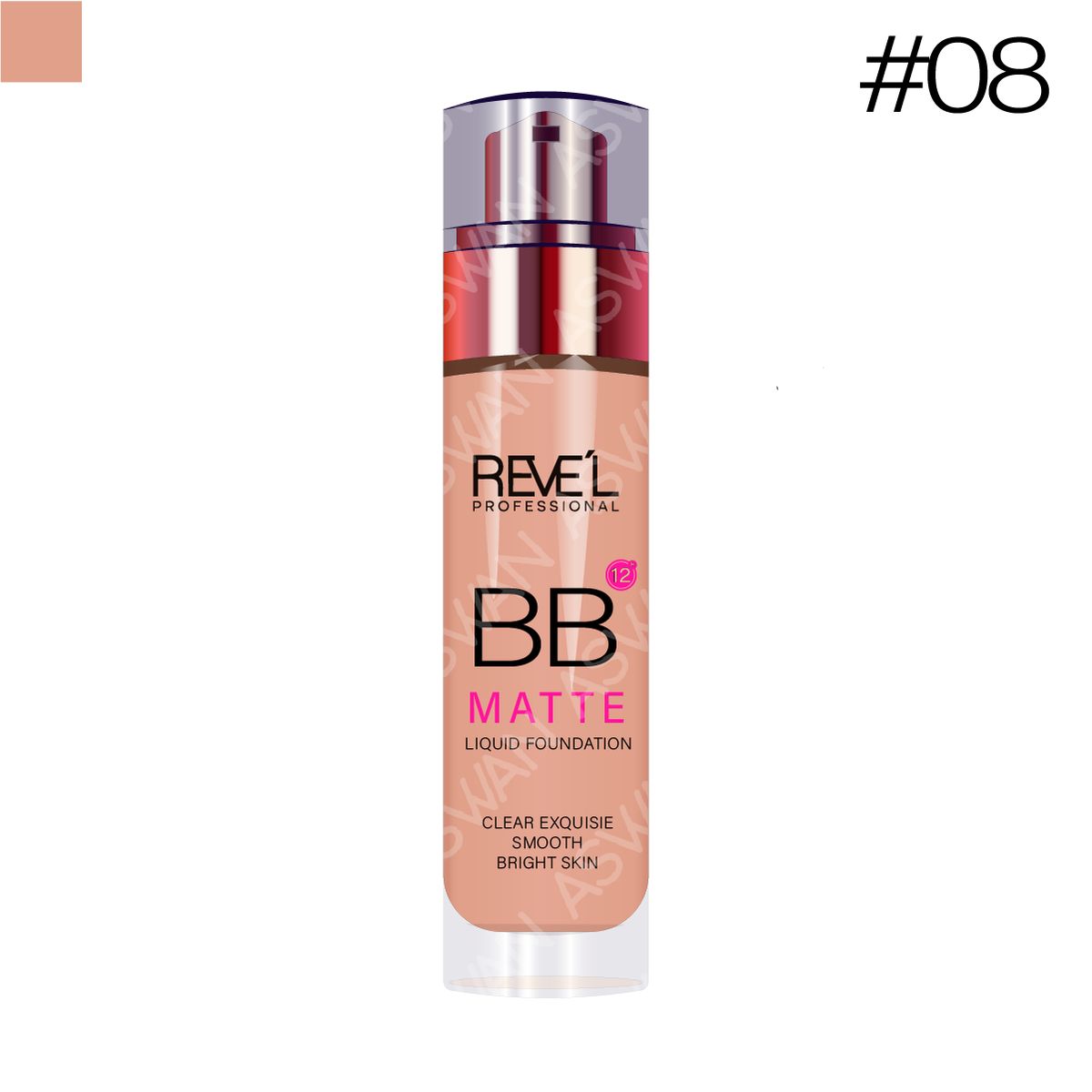 REVE'L PROFESSIONAL - BB Matte Liquid 08 - REVE´L