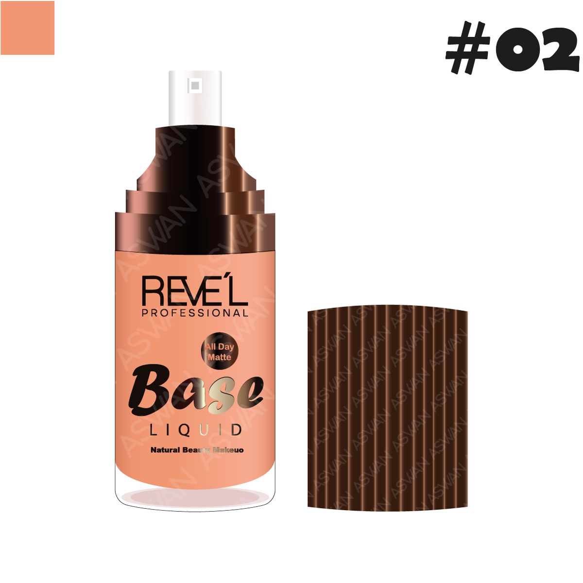 REVE'L PROFESSIONAL - Fundation Liquid 24 Hr 02 - REVE´L