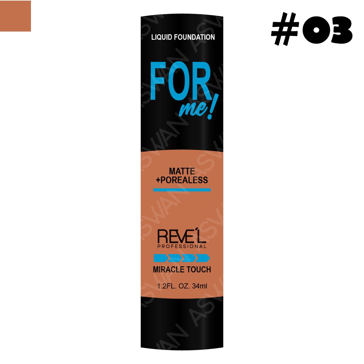 REVE'L PROFESSIONAL - Fundation Matte For Me 03 - REVE´L