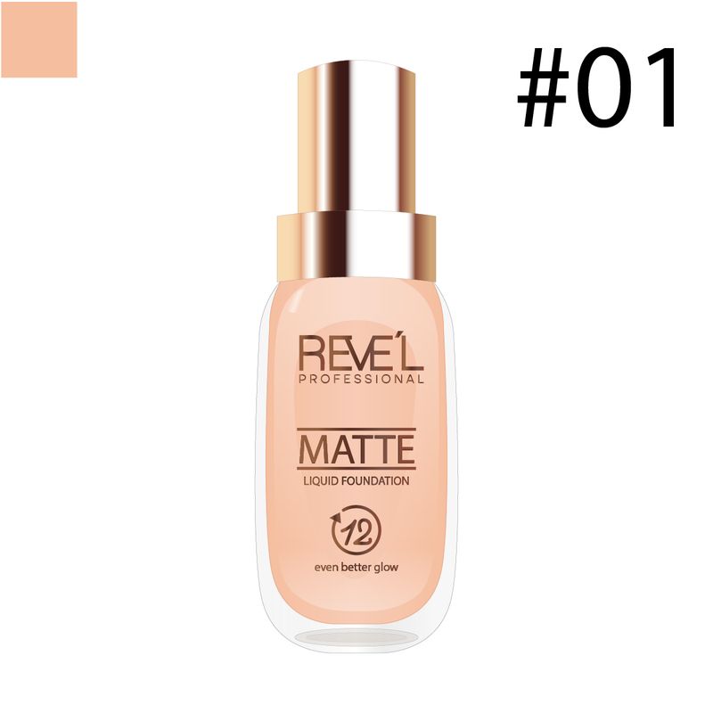 REVE'L PROFESSIONAL - Liquid Foundation Matte 01 - REVE´L