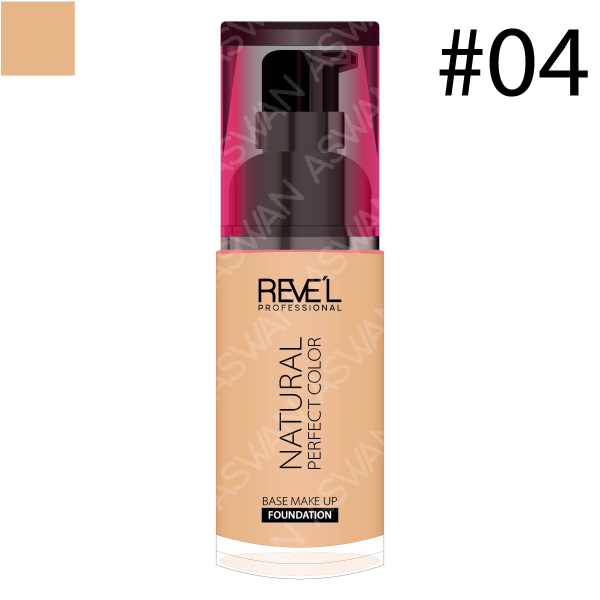REVE'L PROFESSIONAL - Base Natural Perfect Color 04 - REVE´L