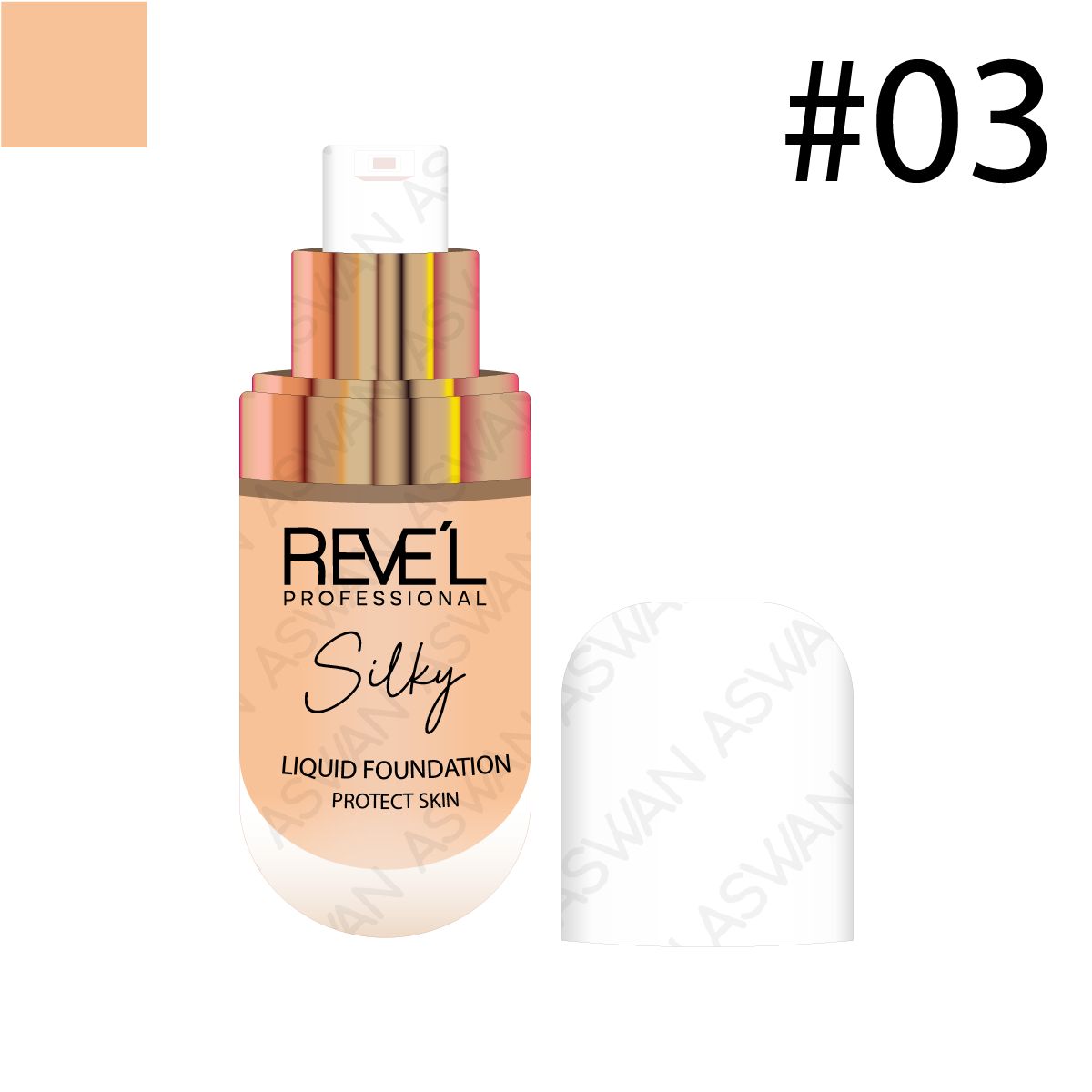 REVE'L PROFESSIONAL - Base Liquida Skin Matte  03 - REVE´L