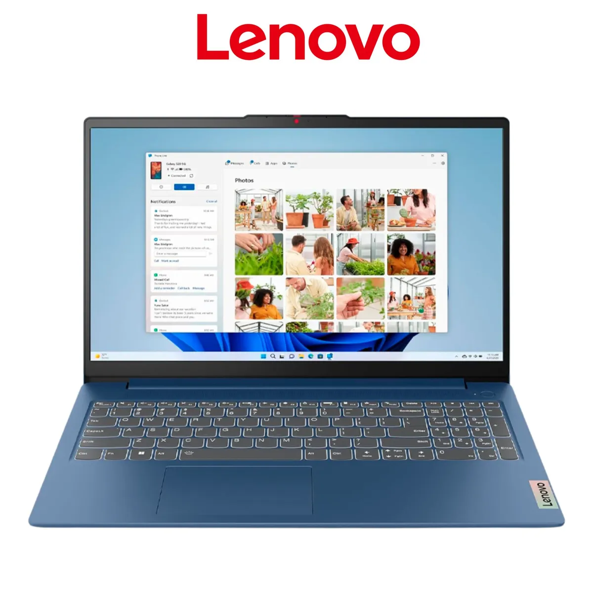 LENOVO - Laptop Lenovo IDEAPAD SLIM 3 15IAH8 INTEL CORE i5-RAM 8GB SSD 512GB WINDOWS 11 HOME