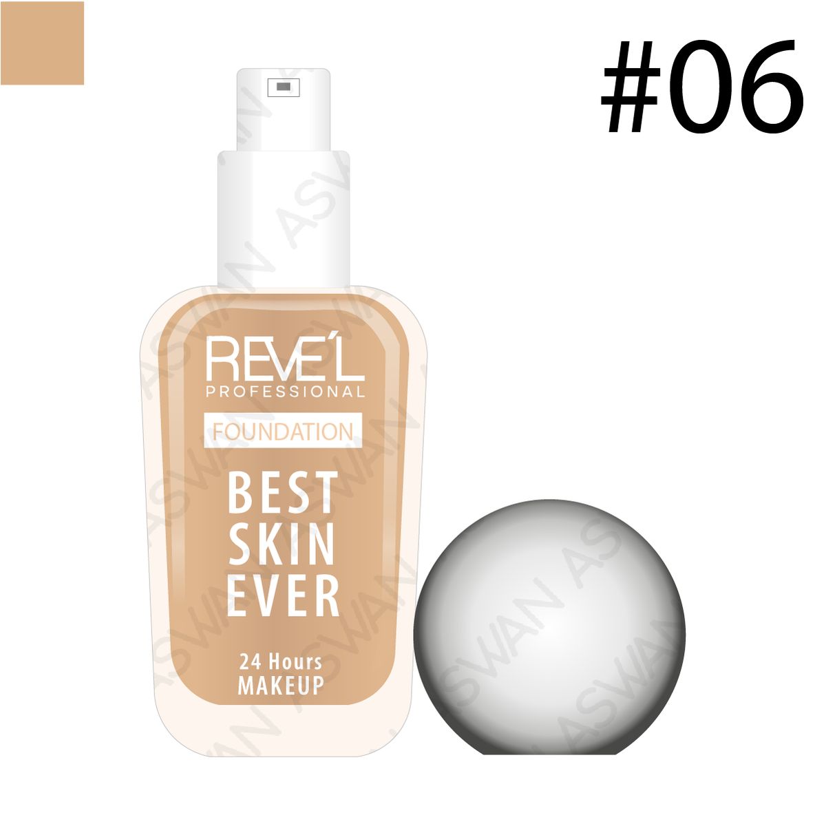 REVE'L PROFESSIONAL - Base Liquida Best Skin Ever 06 - REVE´L