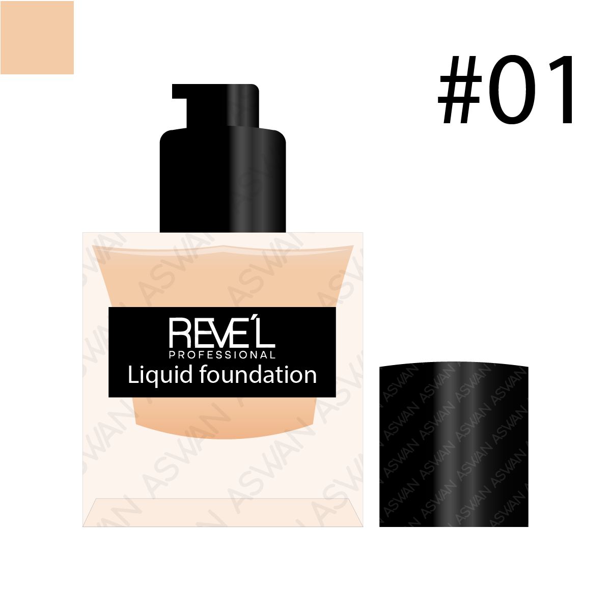 REVE'L PROFESSIONAL - Base Liquida Foundation 24h 01 - REVE´L