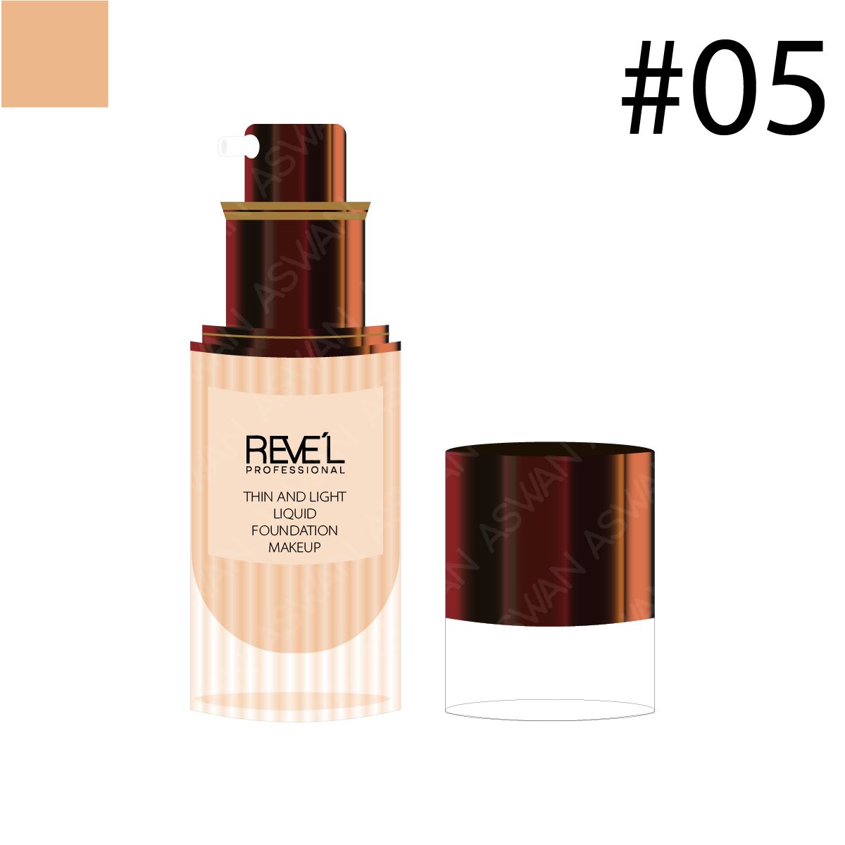 REVE'L PROFESSIONAL - Foundation Liquid 05 - REVE´L