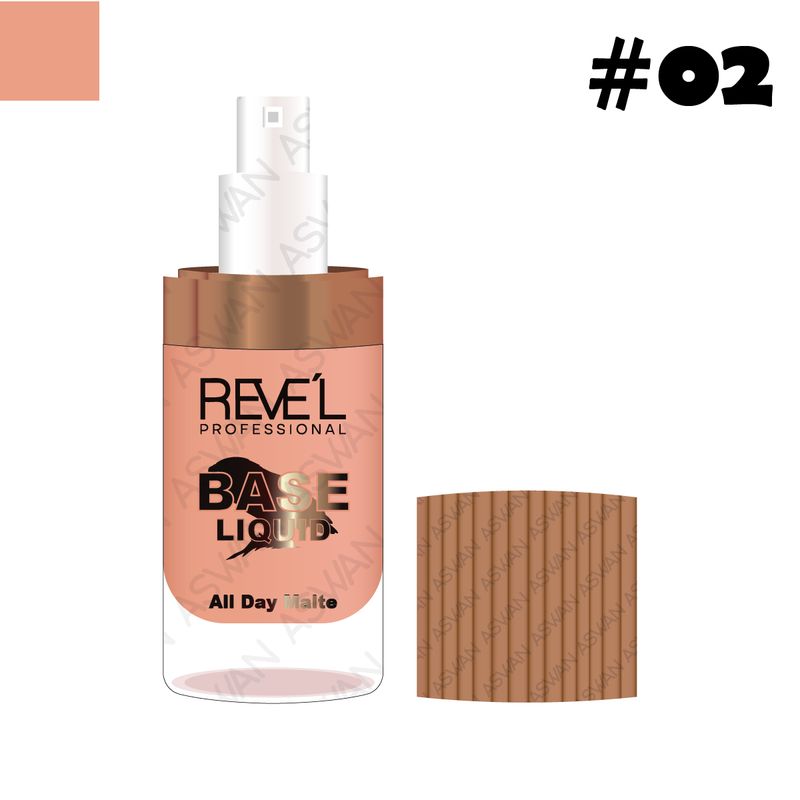 REVE'L PROFESSIONAL - Base Liquid All Matte 02 - REVE´L
