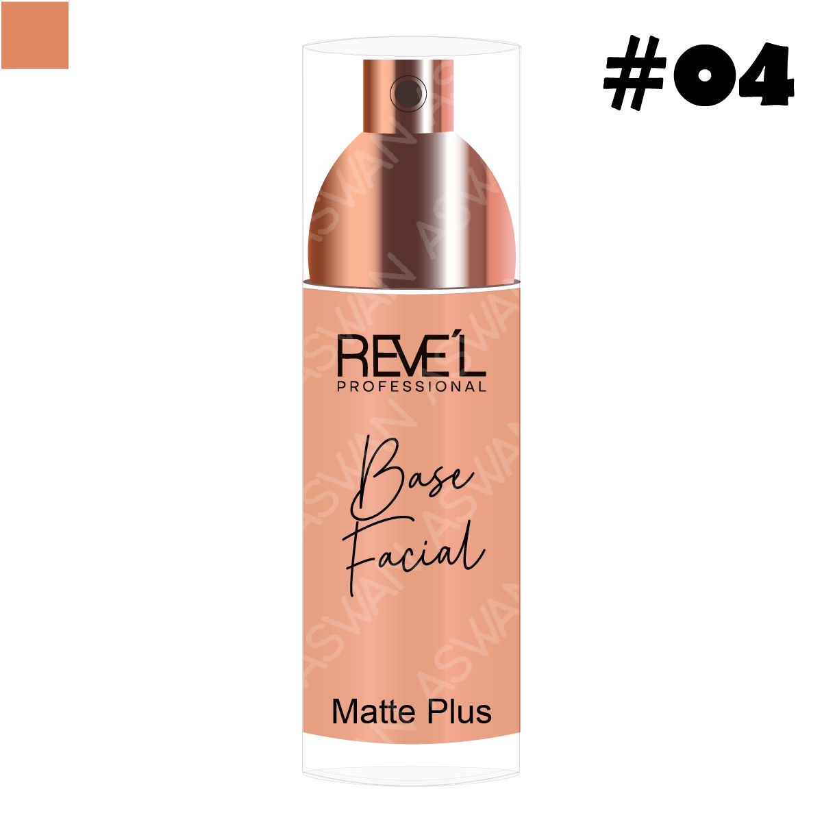 REVE'L PROFESSIONAL - Base Facial Matte Plus 04 - REVE´L