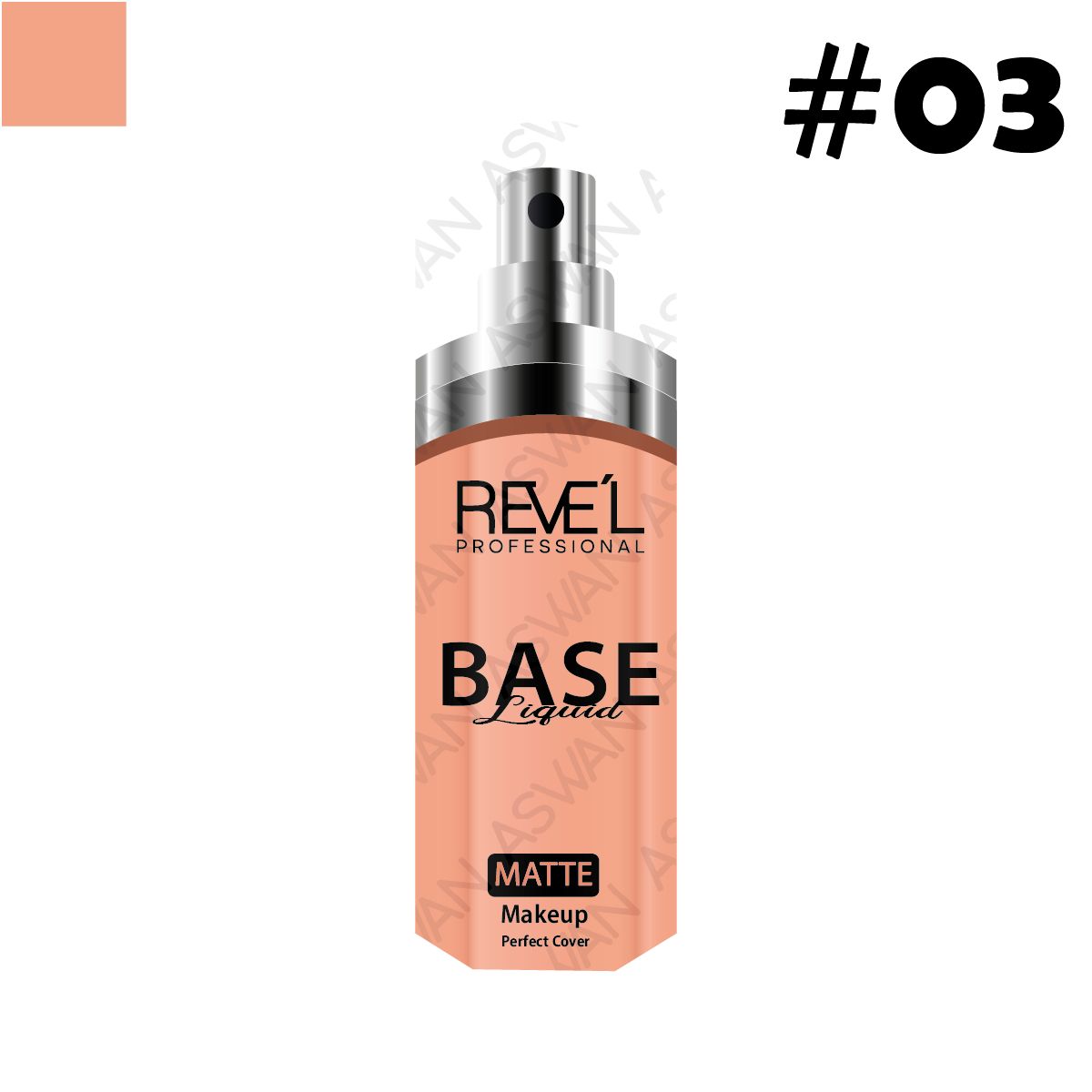 REVE'L PROFESSIONAL - Foundation Liquid Matte 03 - REVE´L