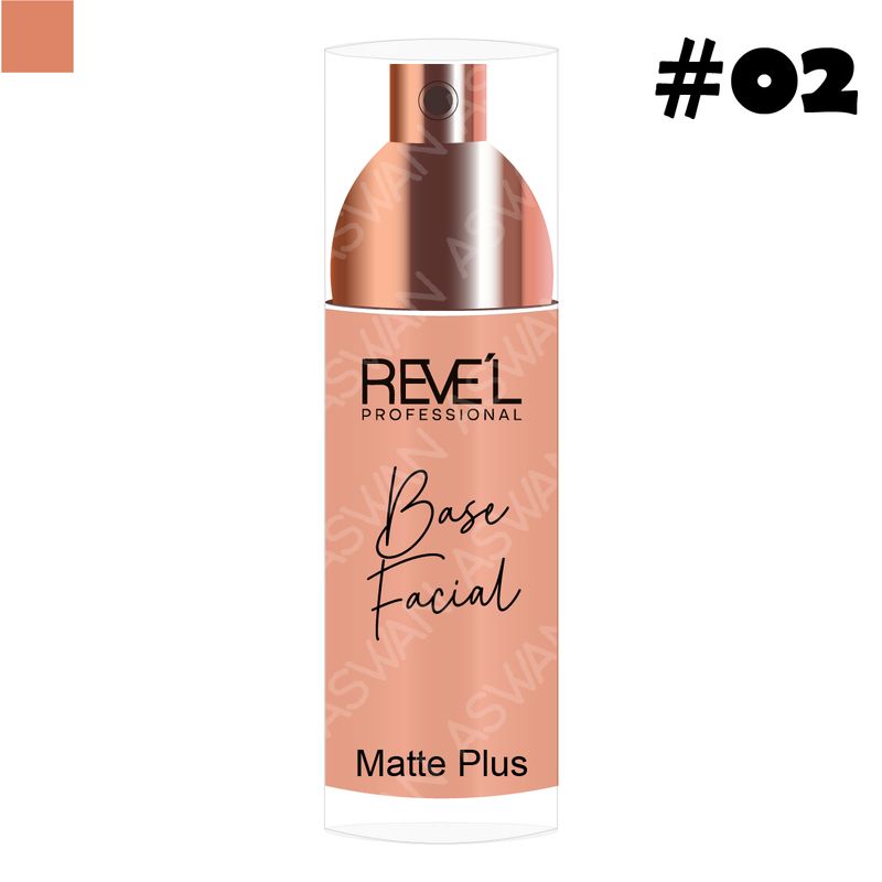 REVE'L PROFESSIONAL - Base Facial Matte Plus 02 - REVE´L