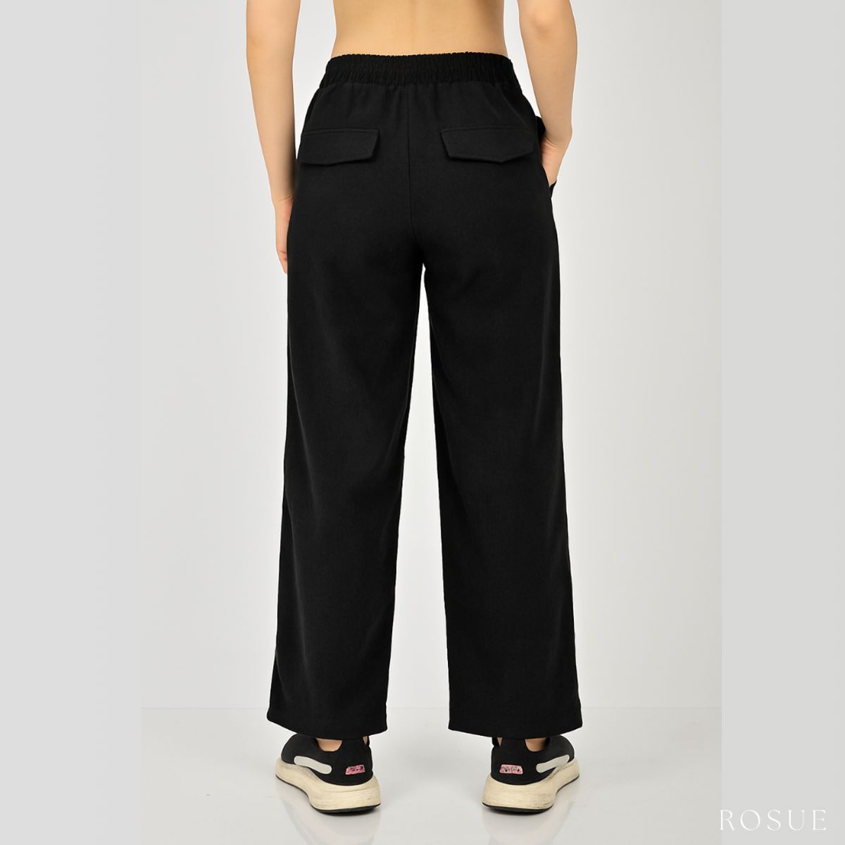 ROSUE - Pantalón Corduroy Mujer Palazzo