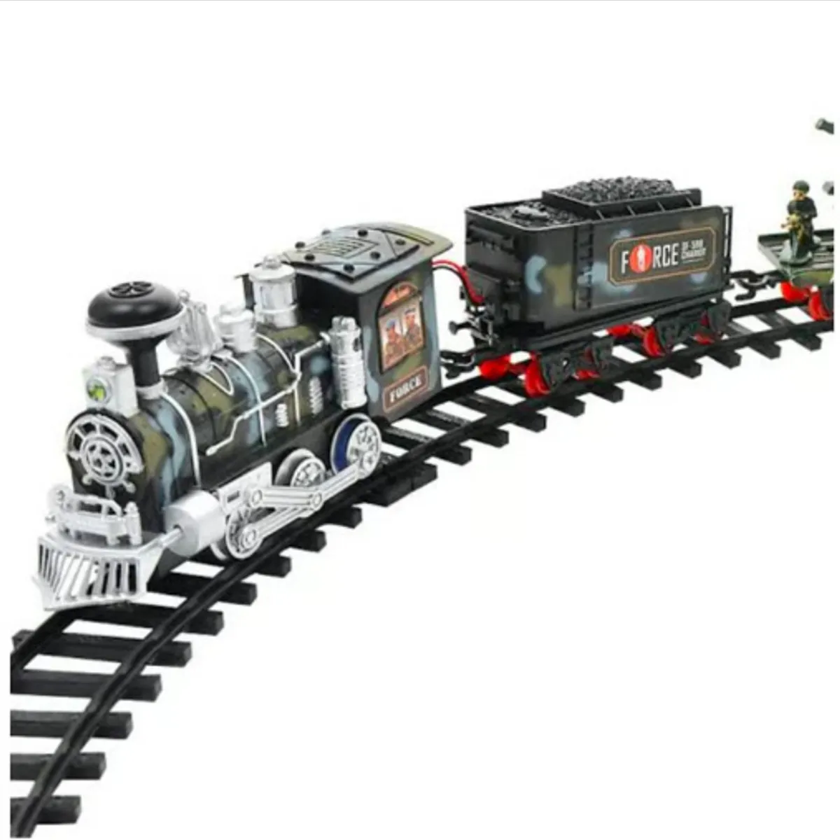 GENERICO - TREN NAVIDEÑO CON LIGHT SMOKE SONIDO GRANDE +RIELES A1