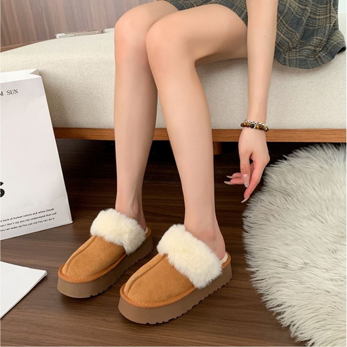 GENERICO - PANTUFLAS DE MODA PARA MUJER