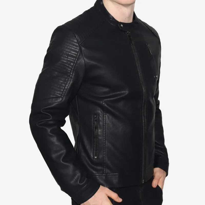 THE CULT - CASACA BIKER ECOCUERO.