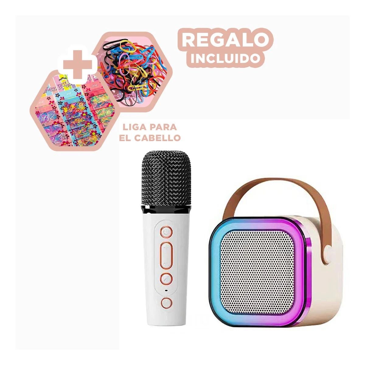 RYBIU IMPORT - Altavoz Util para Reuniones en Beige Y+Ligas de Regalo