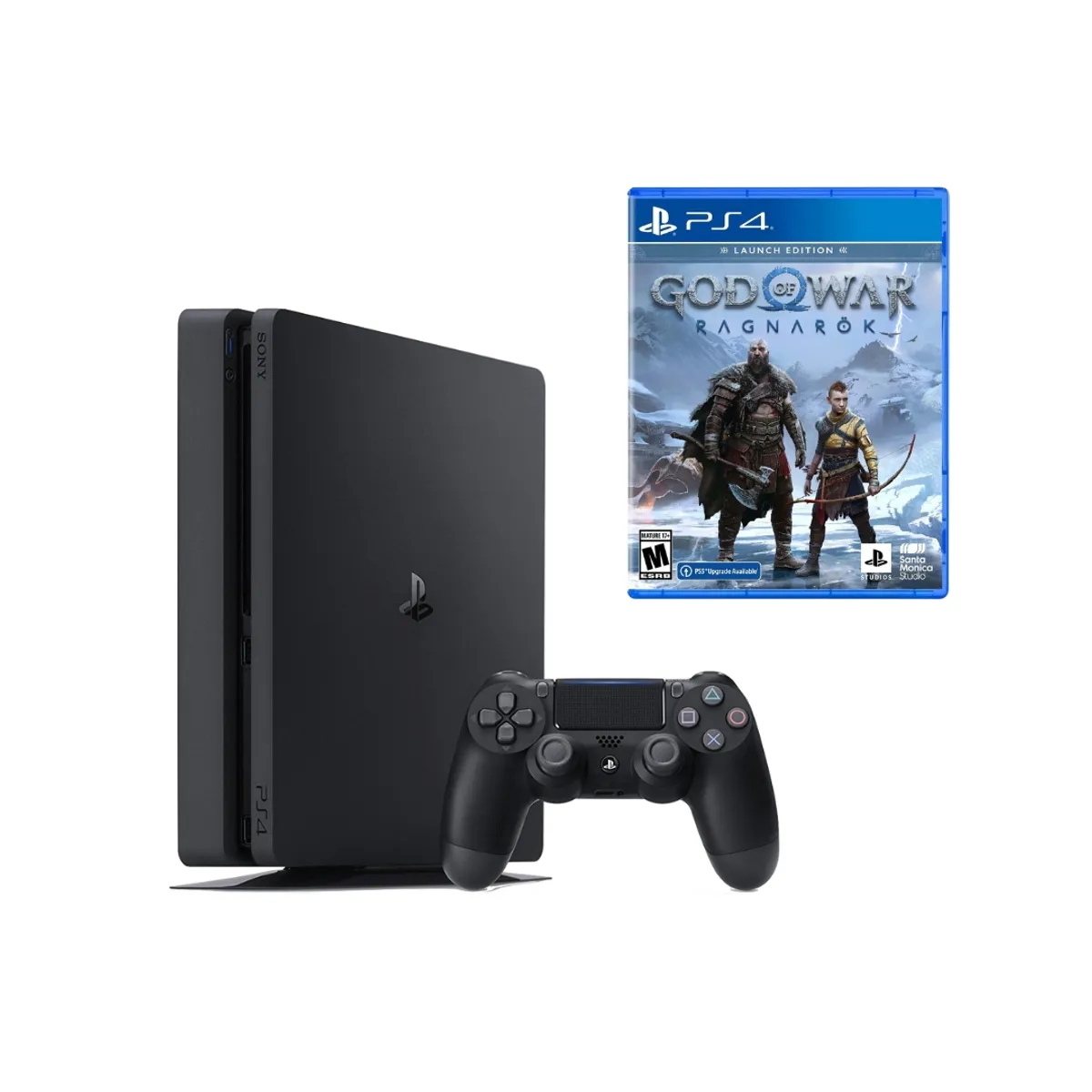 SONY - CONSOLA PS4 SLIM 1TB + GOD OF WAR RAGNAROK Reacondicionada