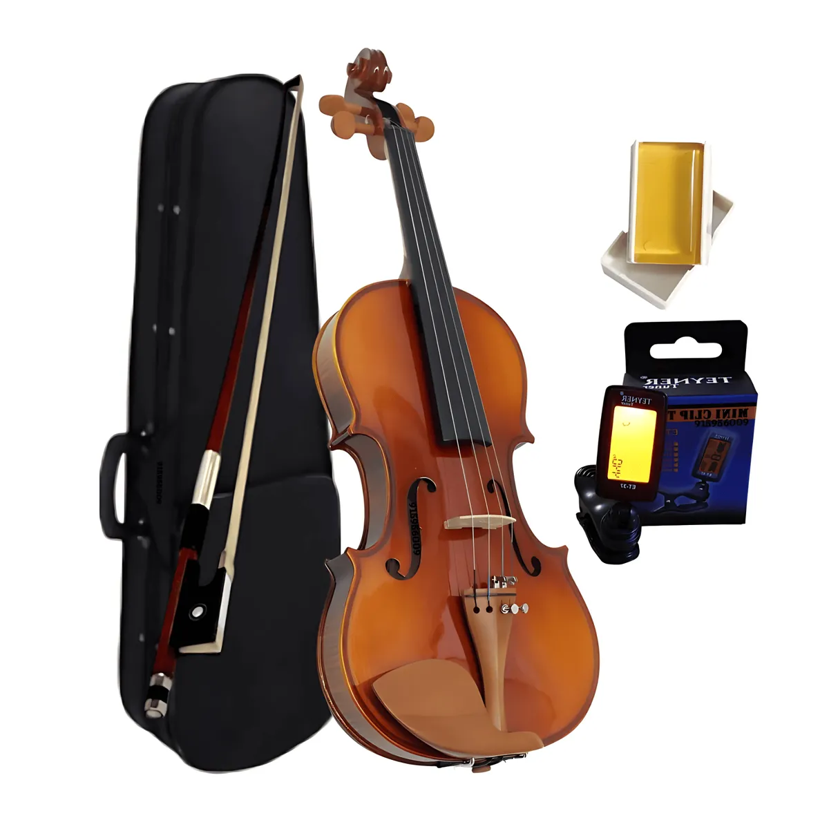 STARSUN - PACK Violín superior 4-4 con accesorios completos