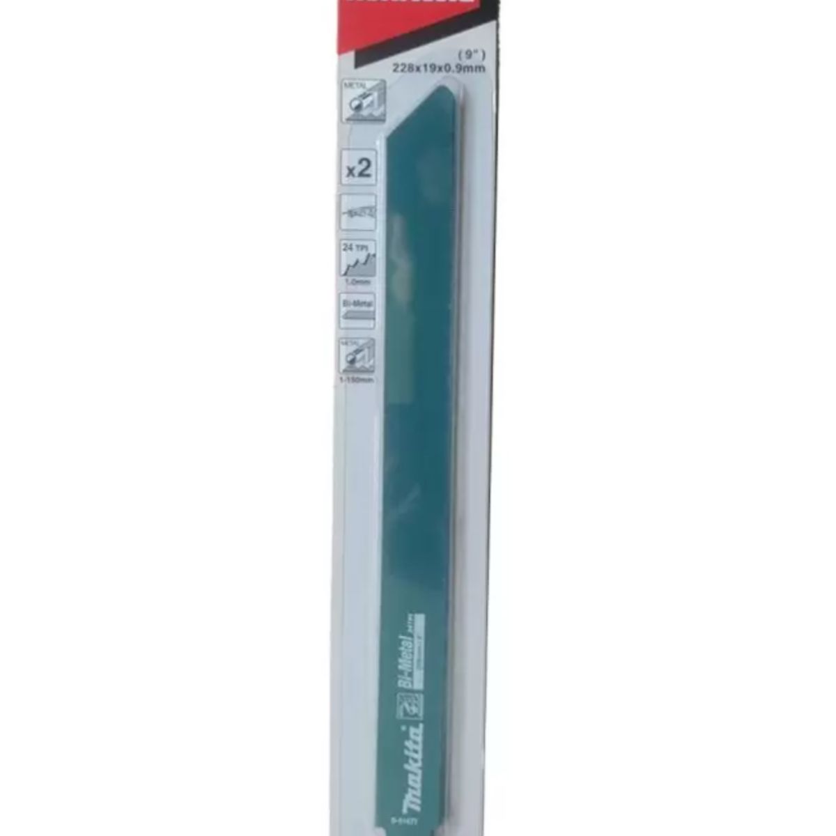 MAKITA - Cuchilla Sierra sable metal 9 x 2unid PLANCHA ACERO 07-3mm