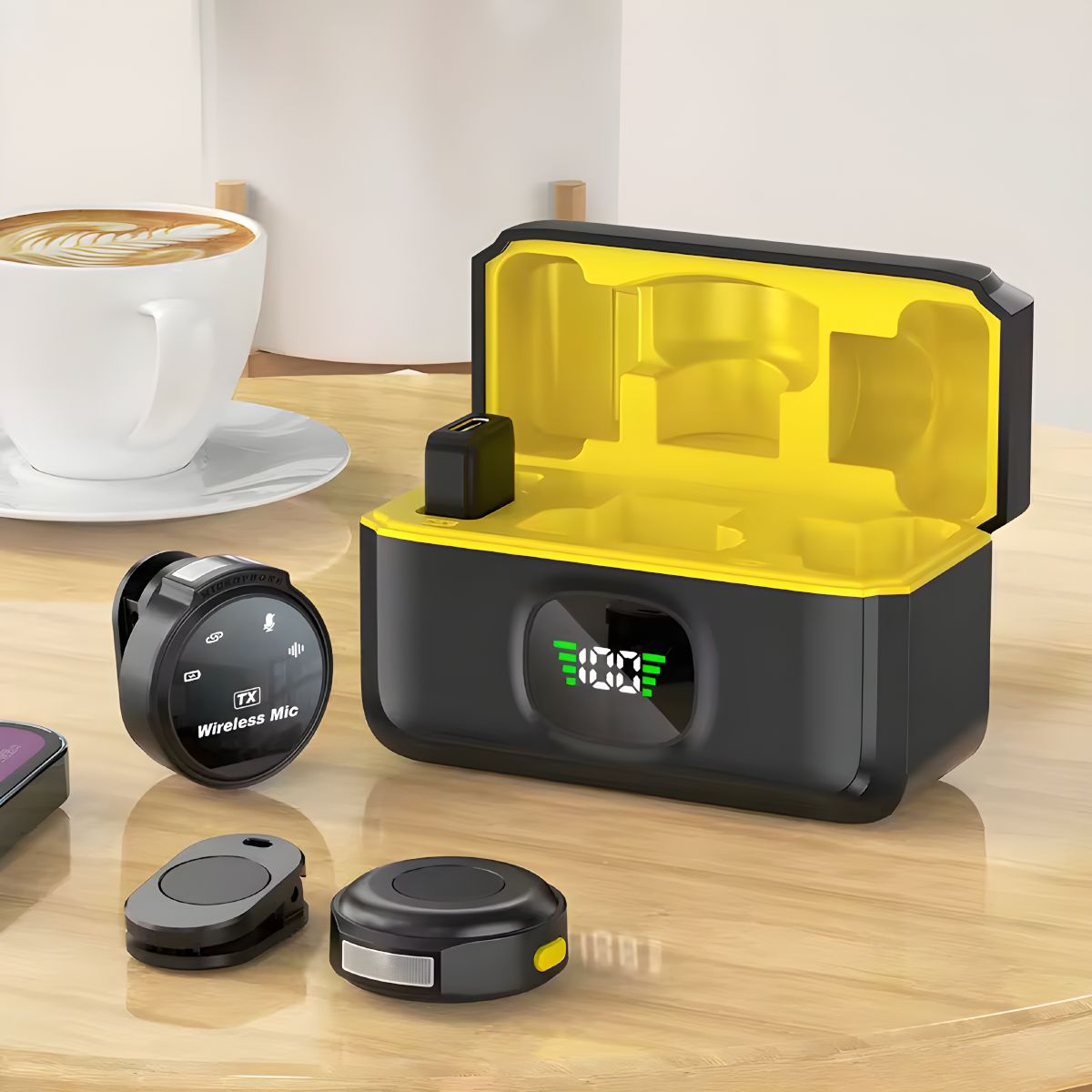 GENERICO - Micrófono Inalámbrico J6 Lightning Videos Para  Podcast Entrevista