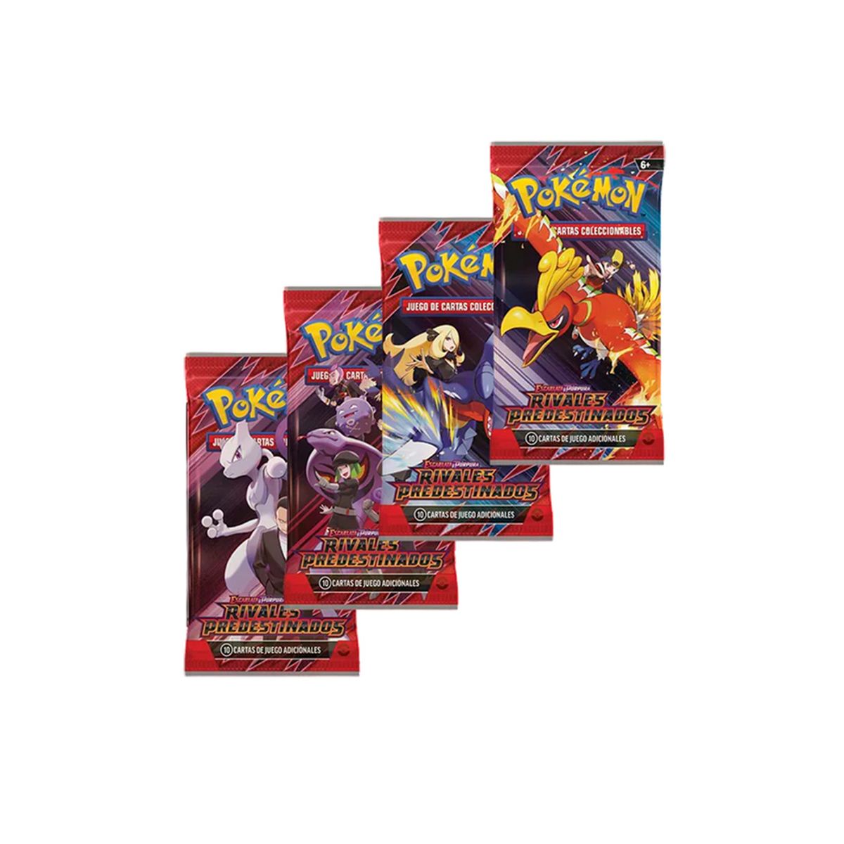 POKEMON - Pokemon TCG Destined Rivals 3 Pack Zebstrika Español
