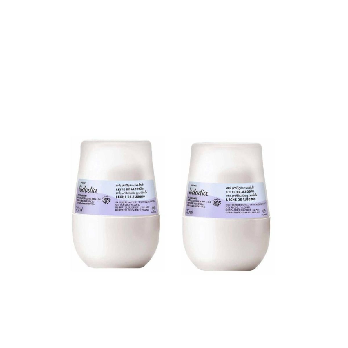 NATURA - Duo Desodorante roll on de algodon Natura