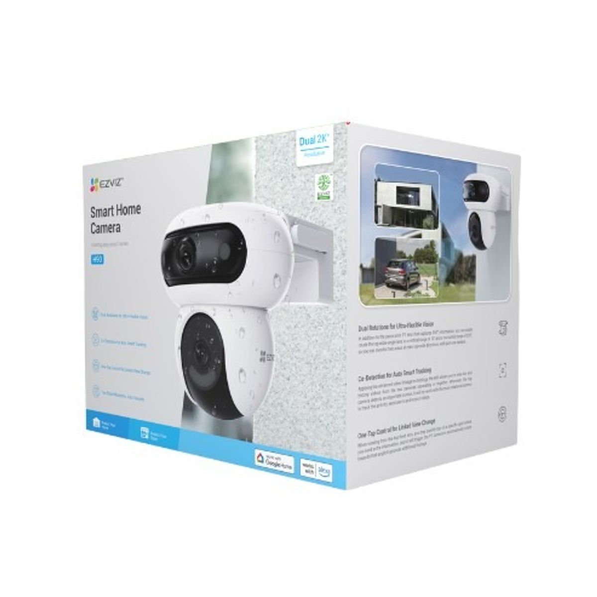 EZVIZ - CAMARA IP PT LENTE DUAL EXTERIOR 8MP WIFI LENTE 28+6MM