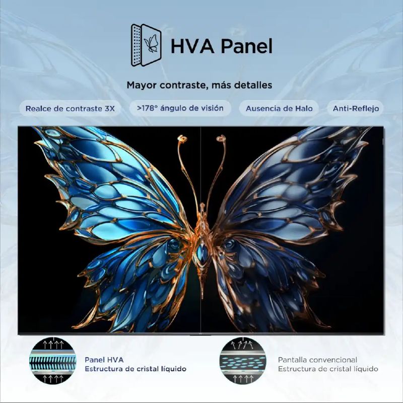 TCL - Televisor Smart UHD 4K 55 pulgadas TCL LED 55P6K