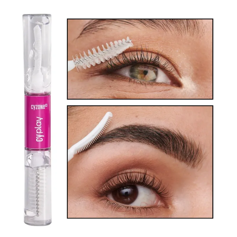 CYZONE - SECRET LASH Máscara transparente fijación pestañas cejas cyzone