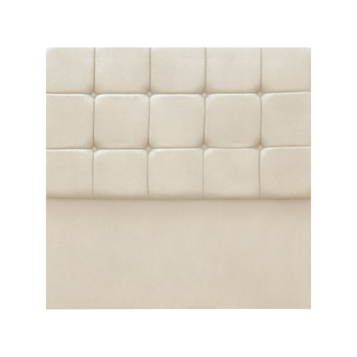 MUEBLES MACRUMO - Cama tapizada Deco Atenas - 2 Plz - Color Beige claro