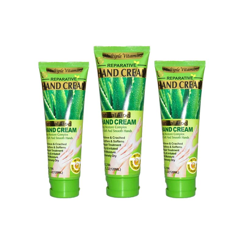 GENERICO - Crema Para Manos Aloe Vera 120ml Fruit Of The Wokali 3 Und