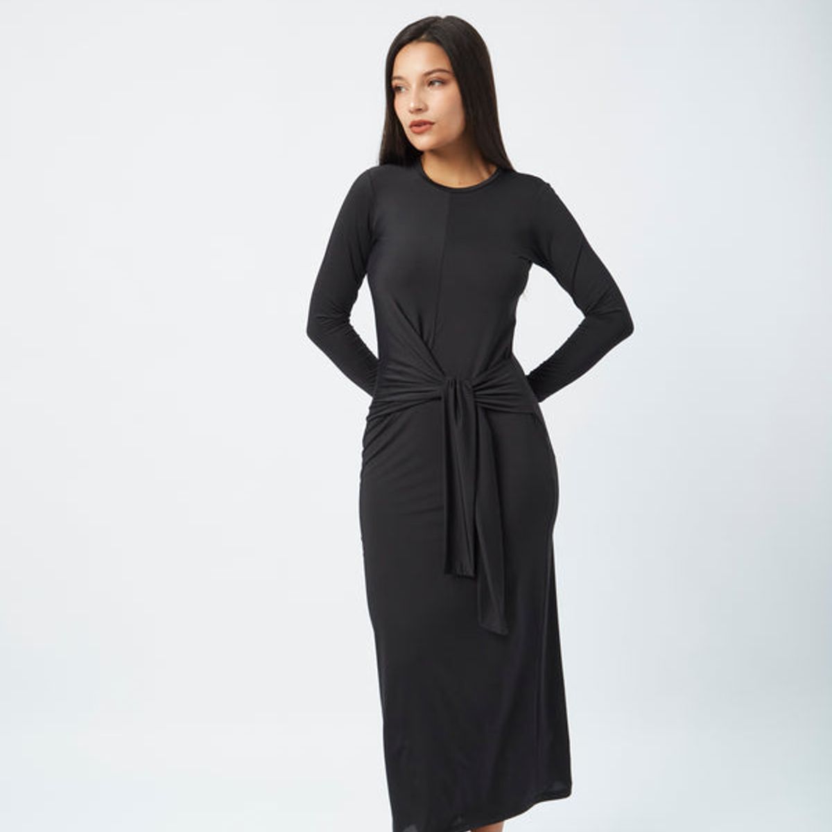 BANATY - VESTIDO LICRADO MANGA LARGA KENDALL DE MUJER