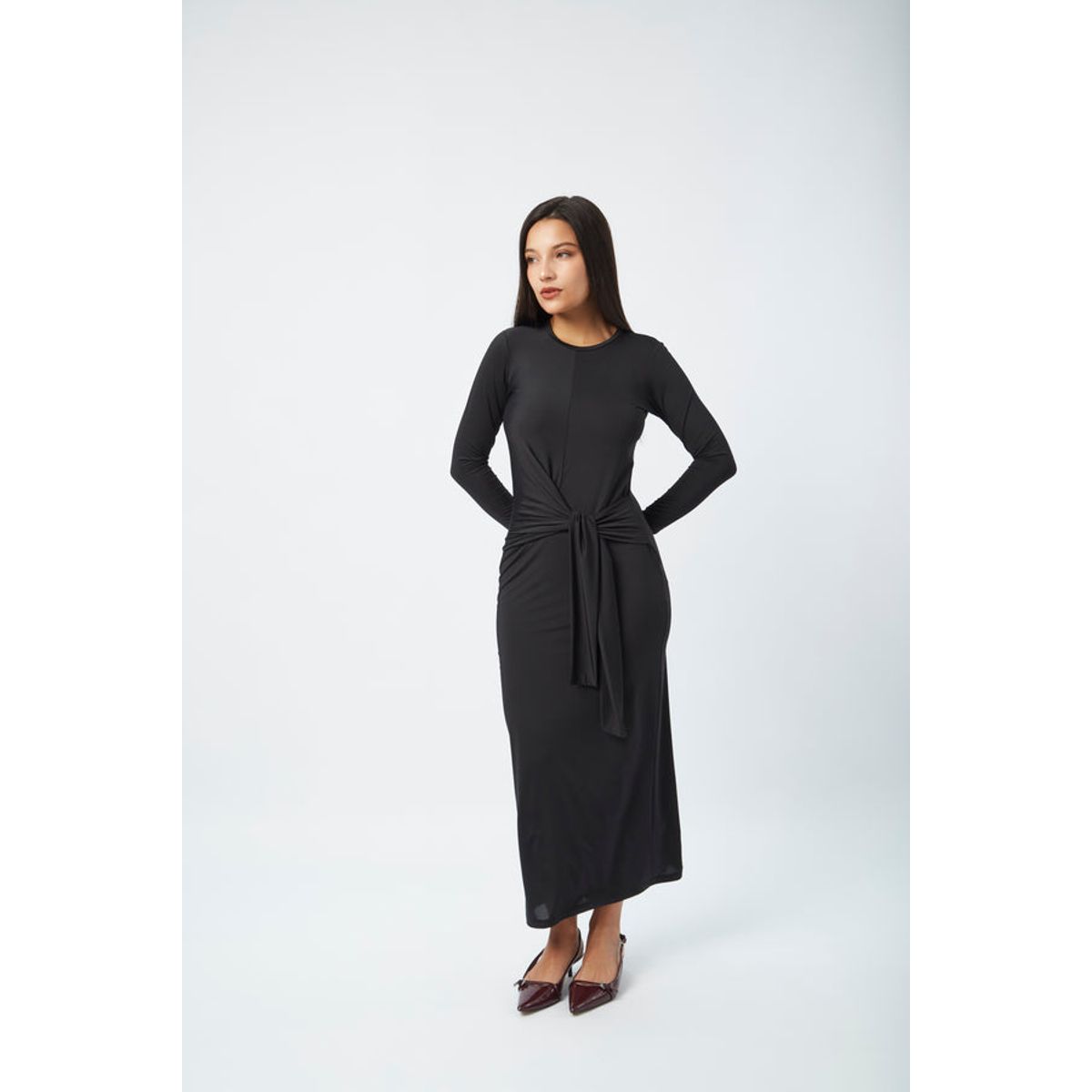 BANATY - VESTIDO LICRADO MANGA LARGA KENDALL DE MUJER