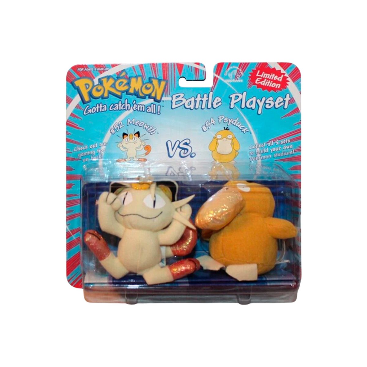 HASBRO - Pokemon Battle Playset Meowth VS Psyduck