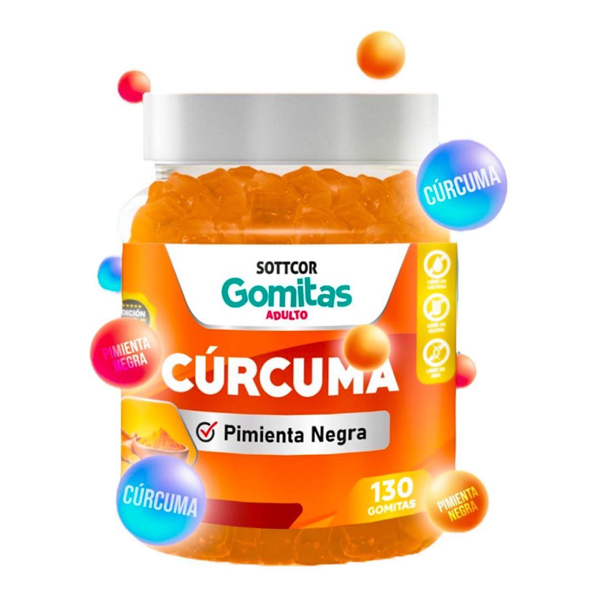 GENERICO - GOMITAS CURCUMA SOTTCOR 130 UND