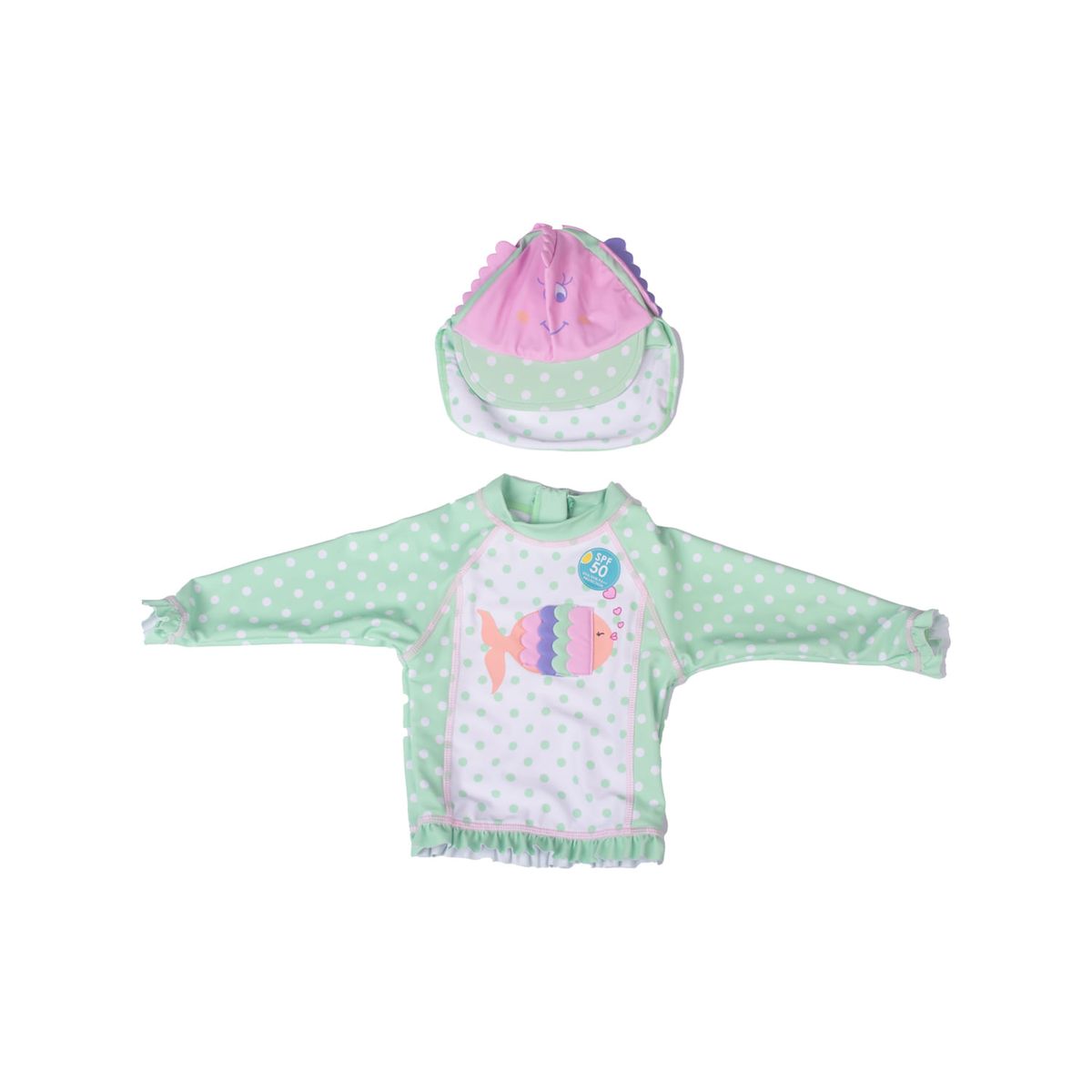 PILLIN - Set Polo de baño Bebe Niña PVW845VER