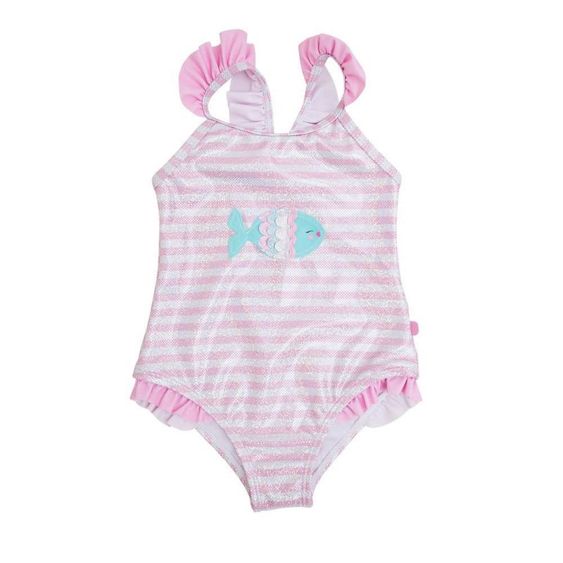 PILLIN - Ropa de baño bebe niña PVS801ROS