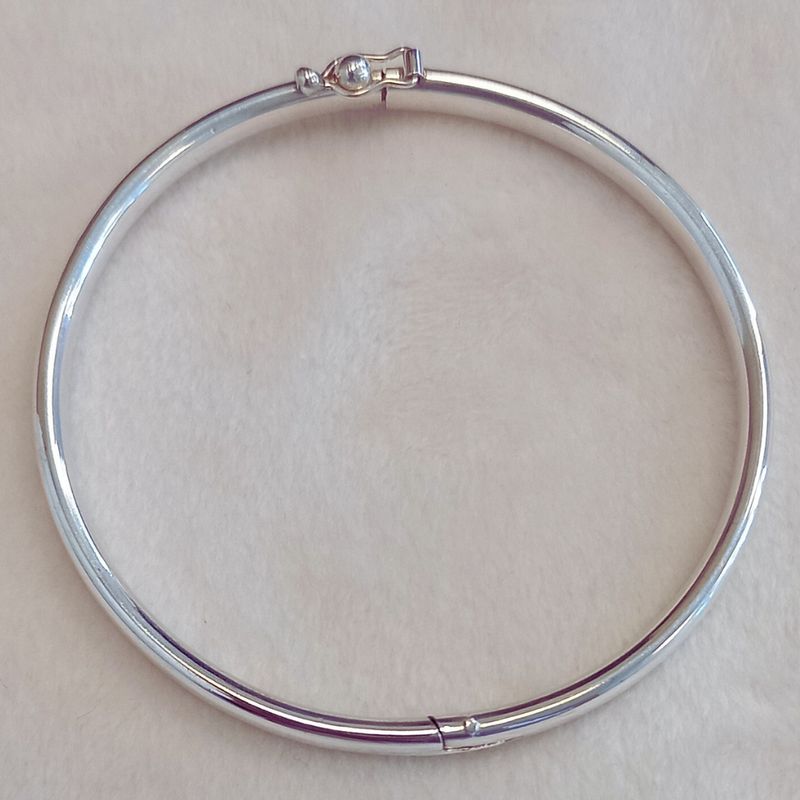 VANDRALA - PULSERA DE PLATA M PUÑERA PLANA 65MM